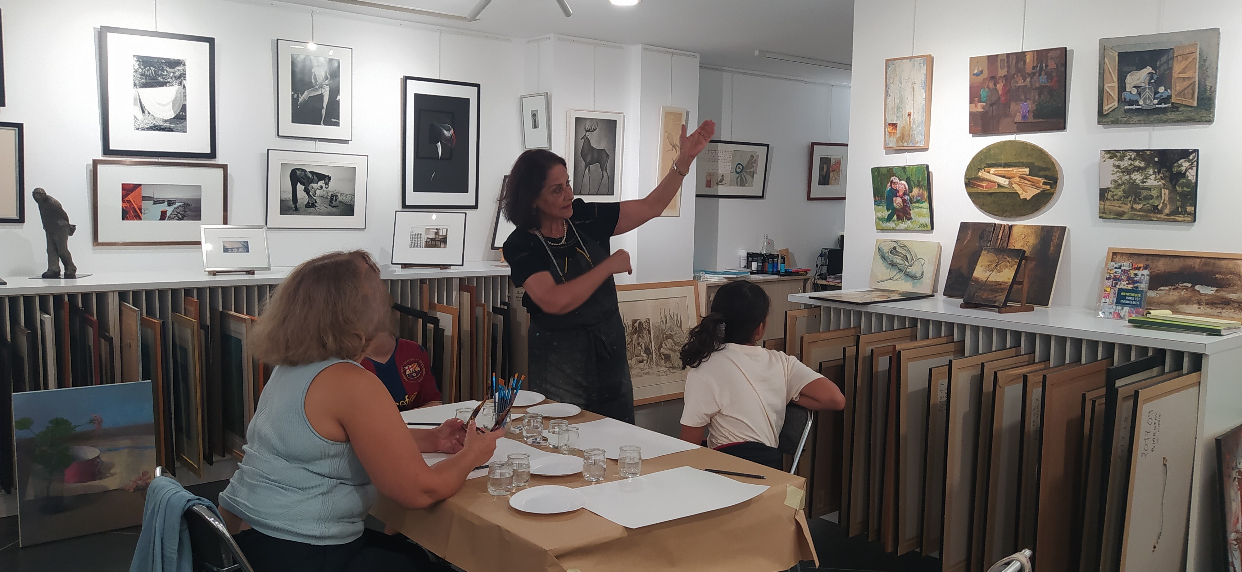 Ateliers de pratique artistique à l'artothèque