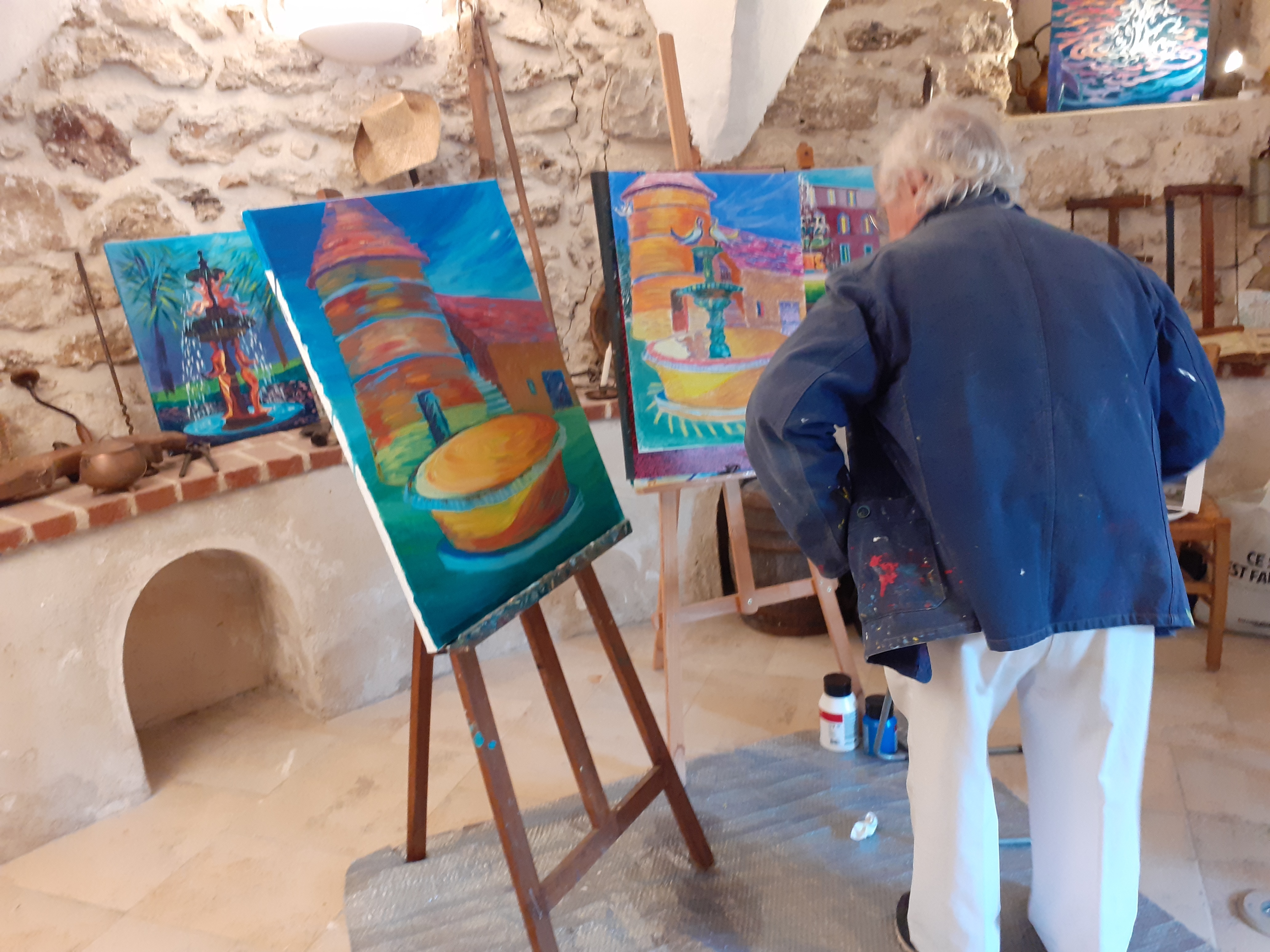 Exposition de tableaux JM Fauvet