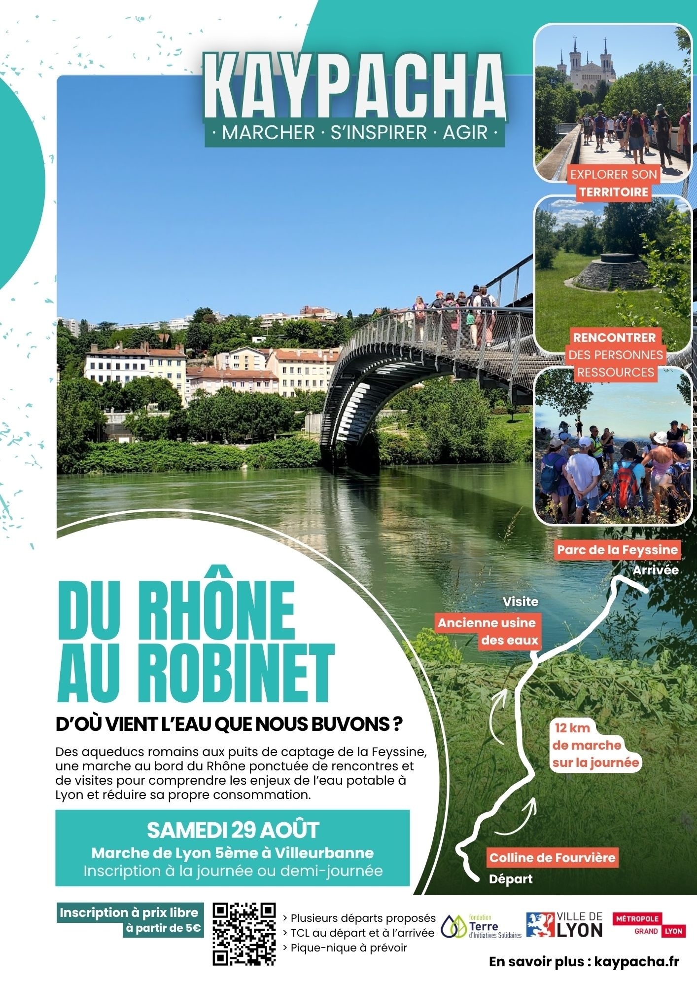 Randonnée “Le Cycle de l'eau : du Rhône au robinet”