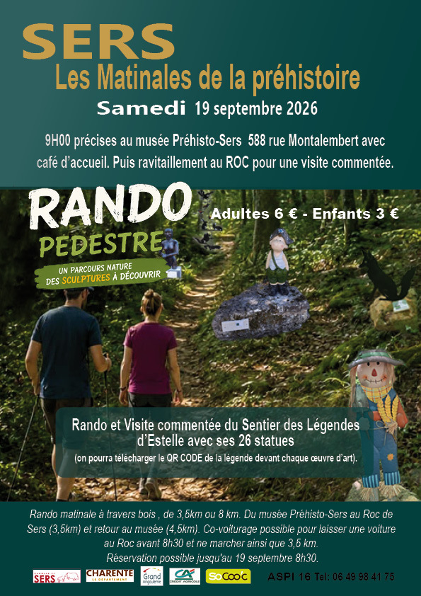 Randonnée pédestre "Les matinales de la préhistoire"