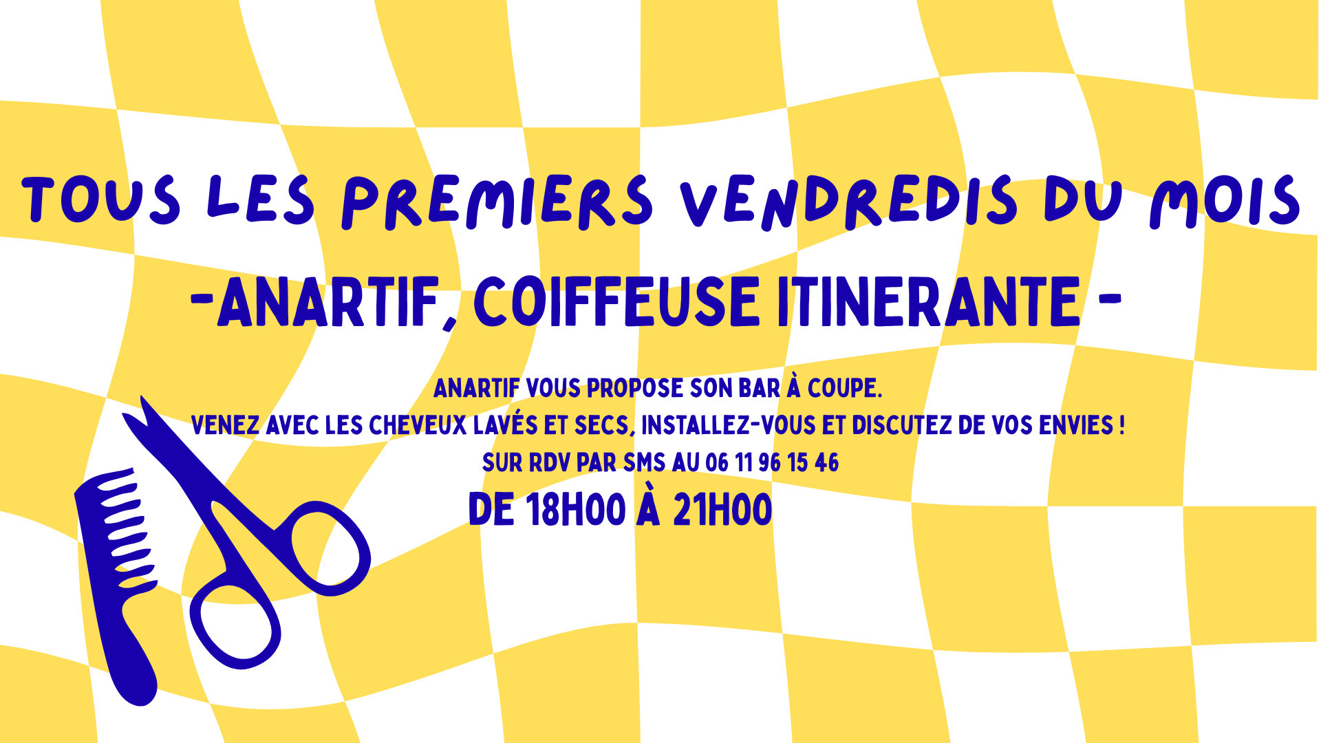 Anartif, coiffeuse itinérante