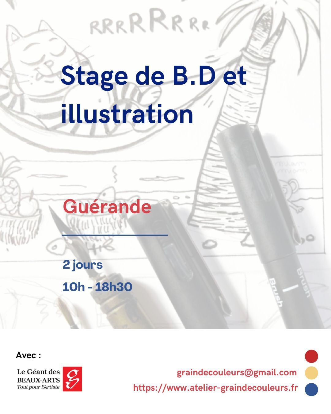 Stage - BD et illustration