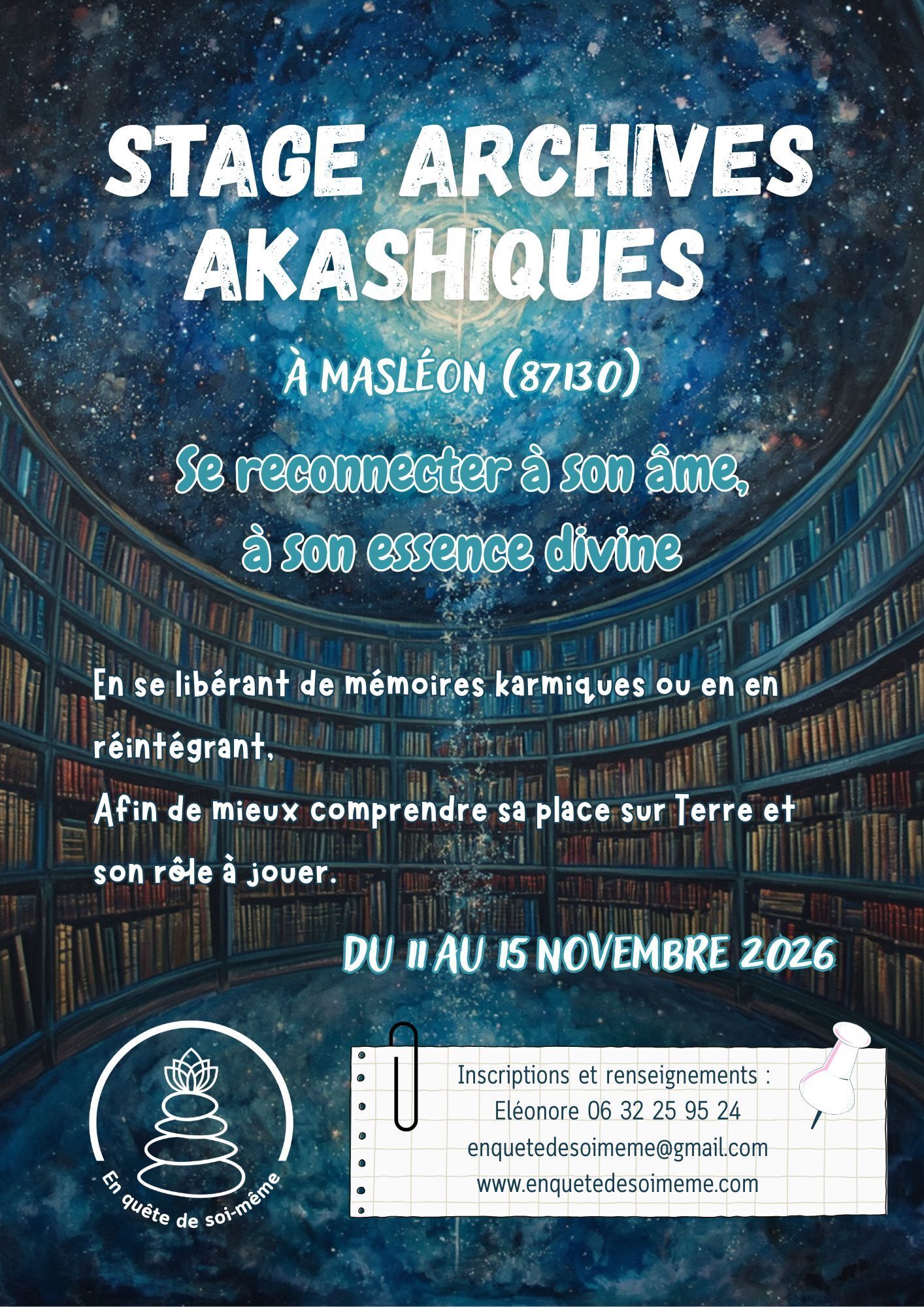 Stage Archives akashiques