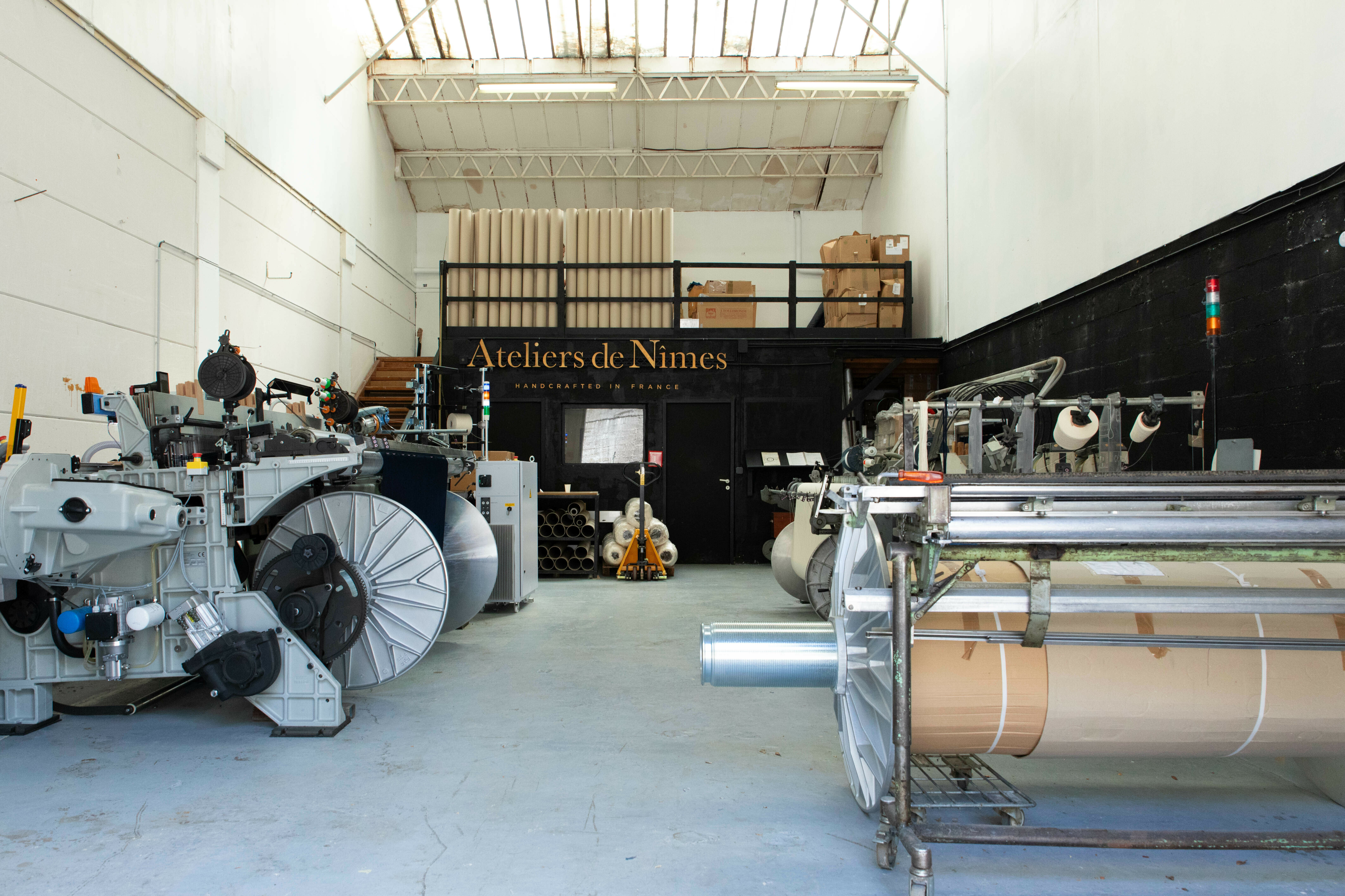 Le Sergé de Nîmes, son histoire et sa fabrication : une visite de l'atelier