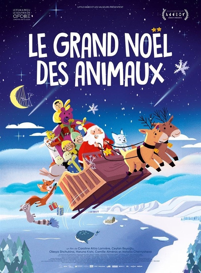 1er pas au cinéma - Le grand Noël des animaux