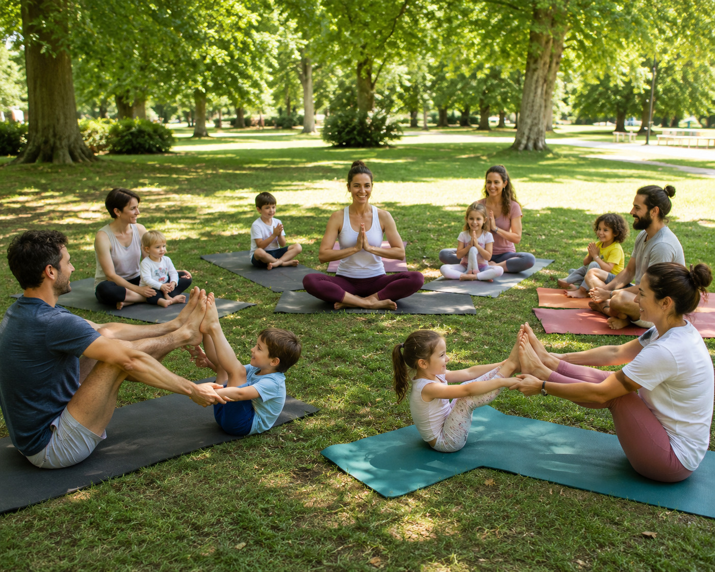 Yoga enfants-parents