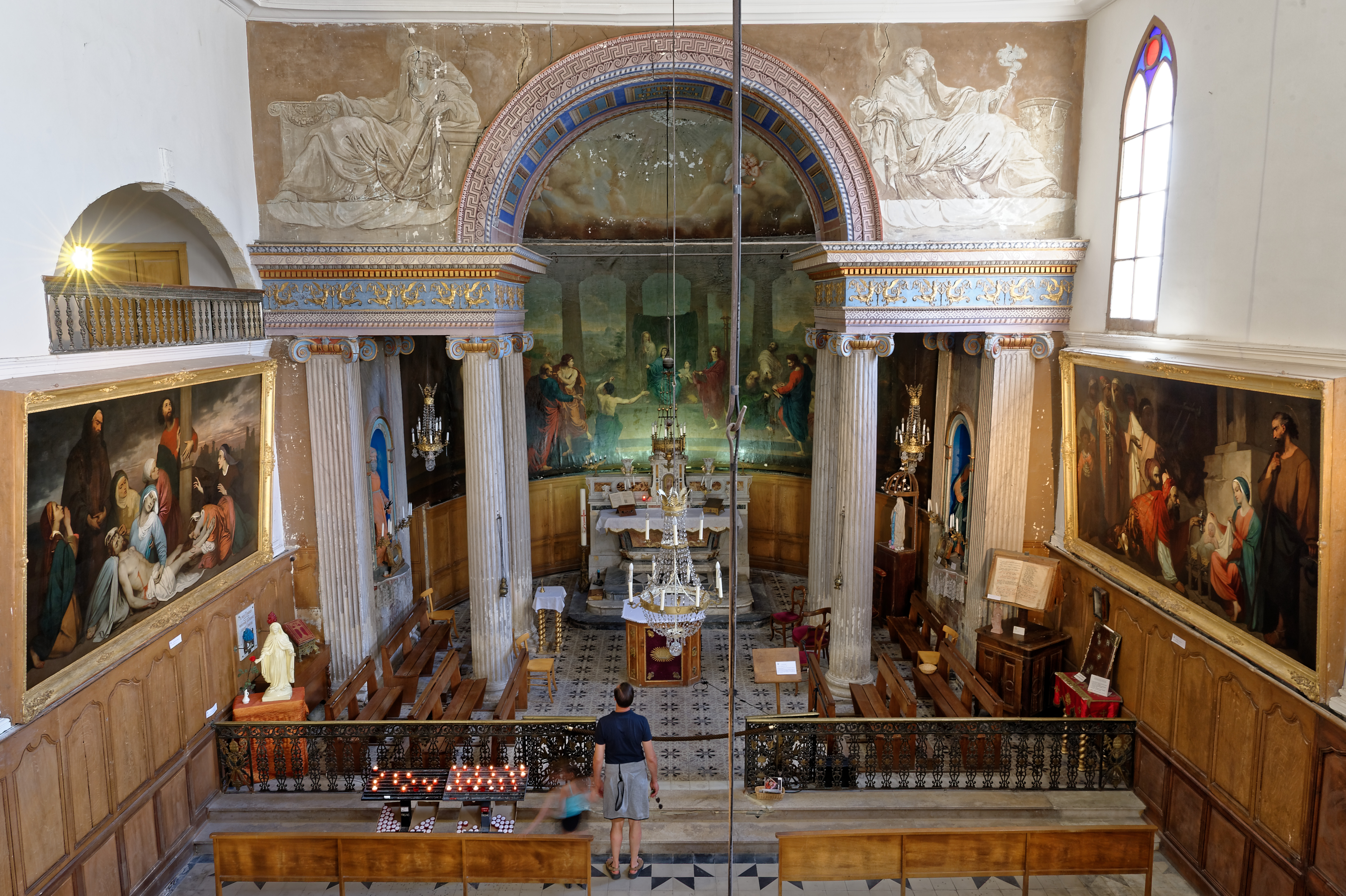 Visite de la chapelle des Pénitents Blancs