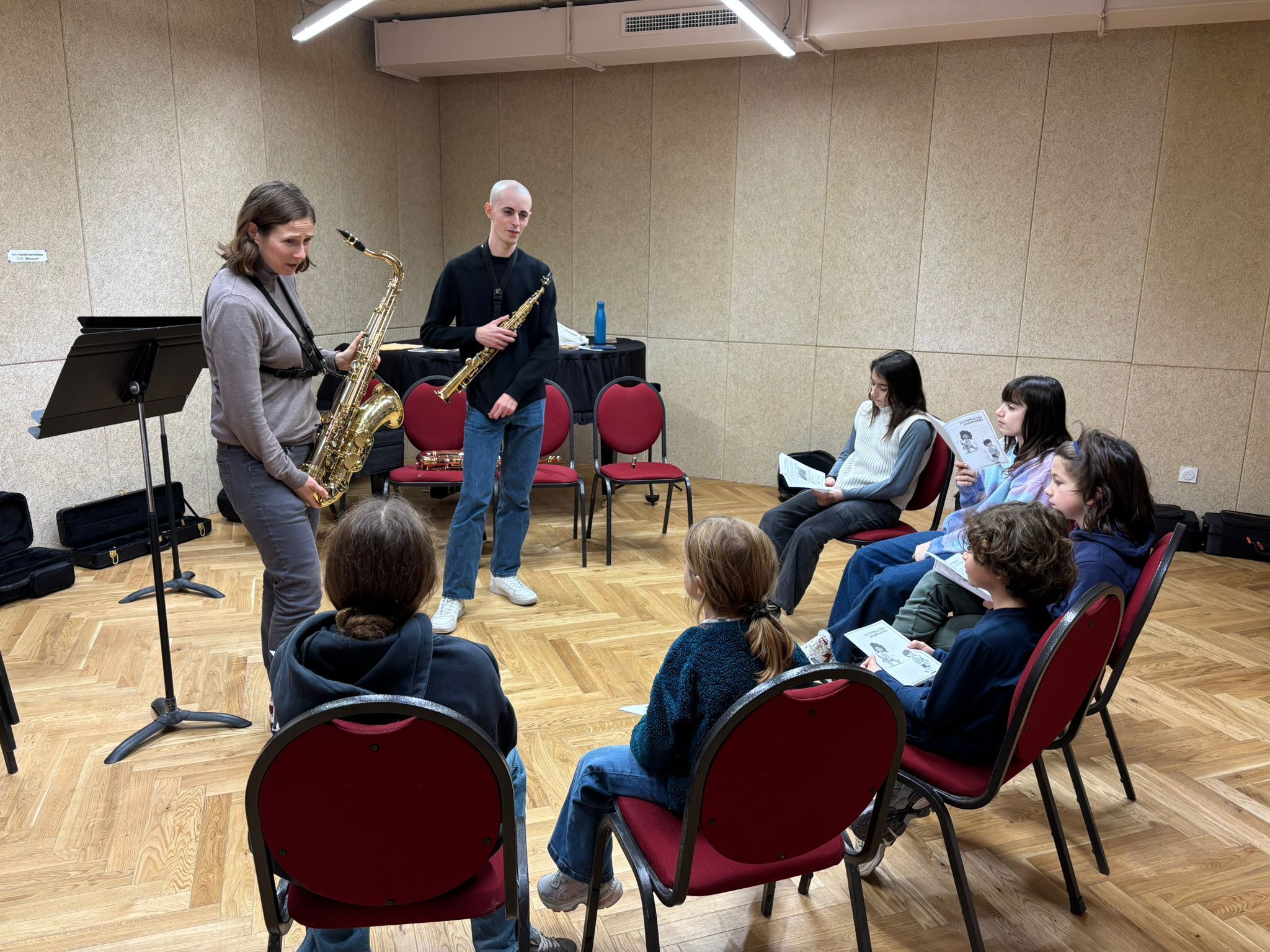Ateliers de découverte instrumentale pour enfants