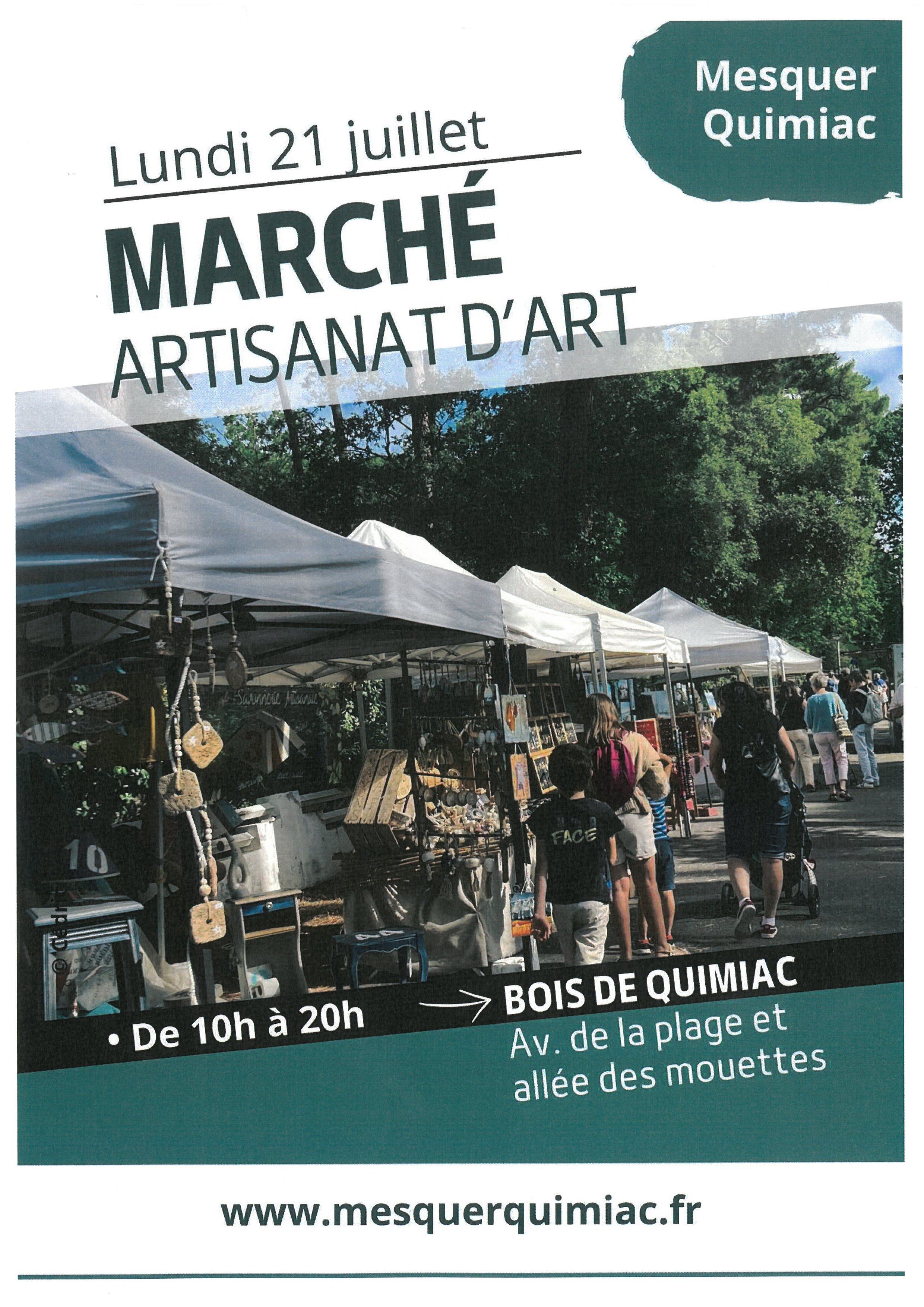 Marché d'Artisanat d'Art