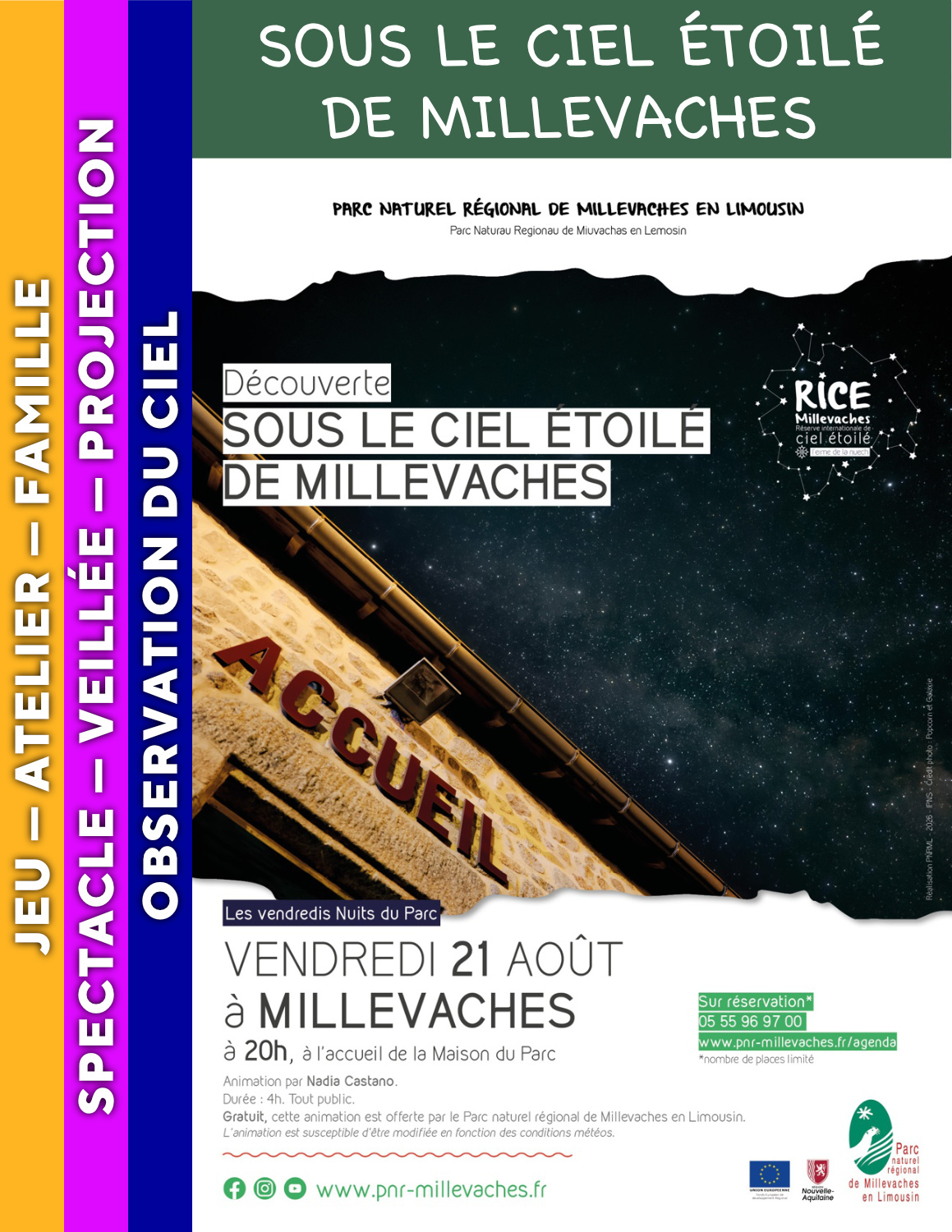 MILLEVACHES - Sous le ciel étoilé de Millevaches