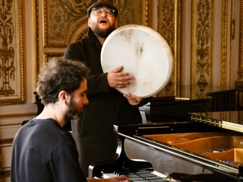 Concert d’Abo Gabi et Camille el Bacha, organisé en collaboration avec Pax Musica