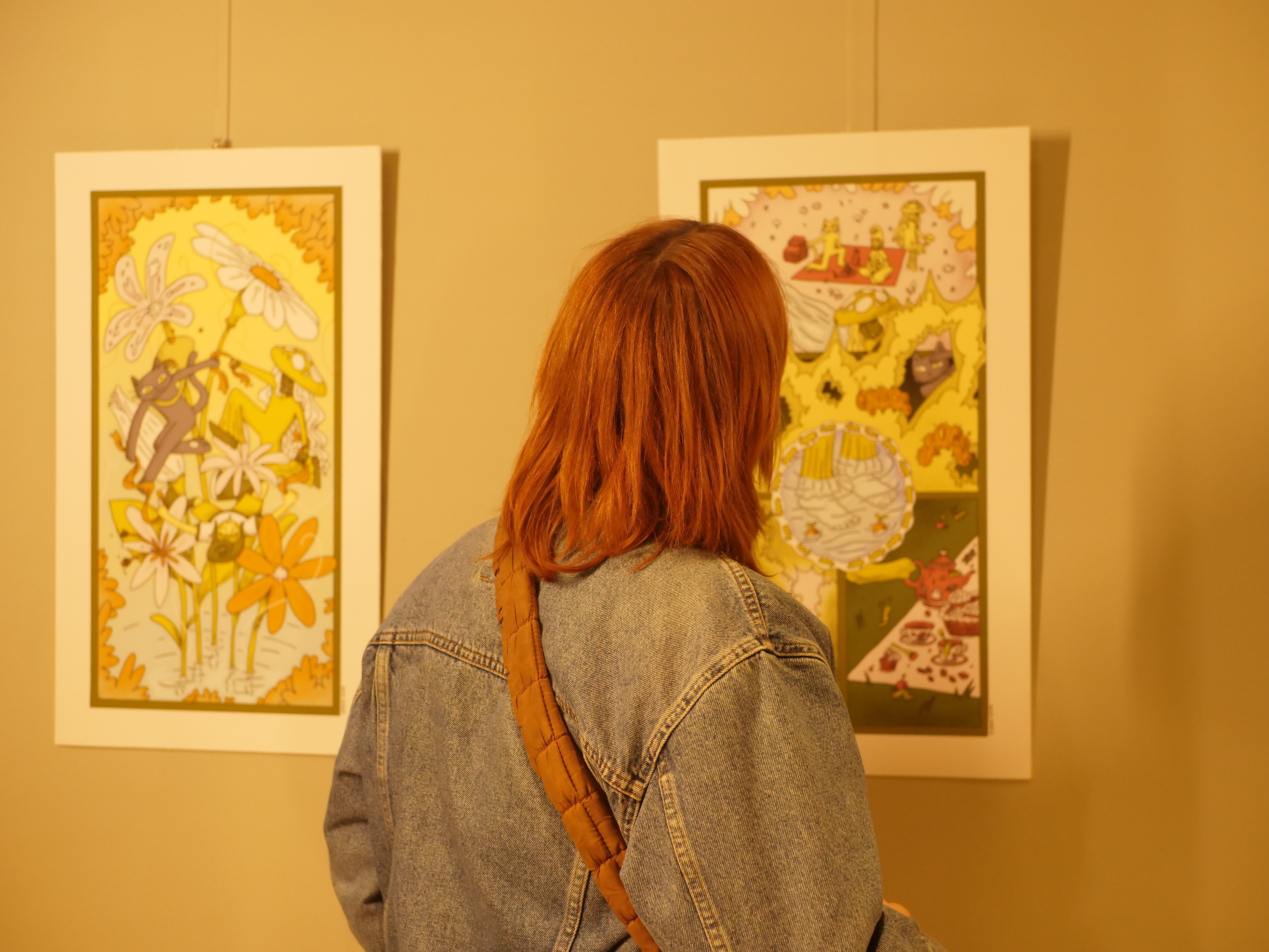Vernissage de l'exposition "Échos de la Sirène"