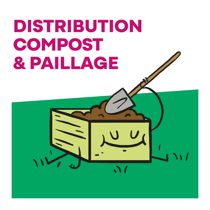 Jardinez malin ! ♻️ Récupérez gratuitement votre compost et votre paillage à la déchèterie de Bois d'Arcy.