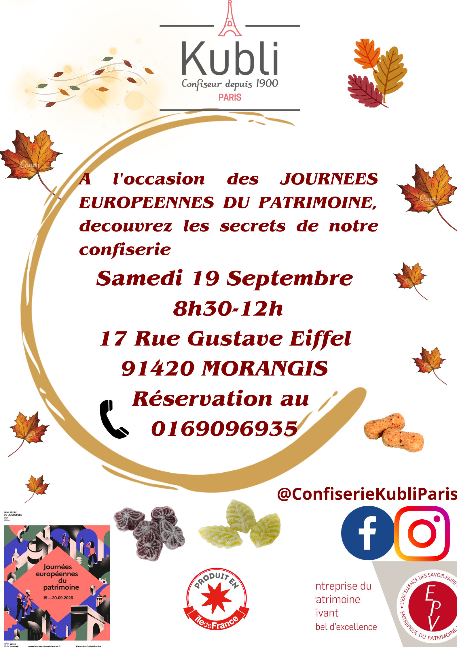 Découverte de la confiserie Kubli