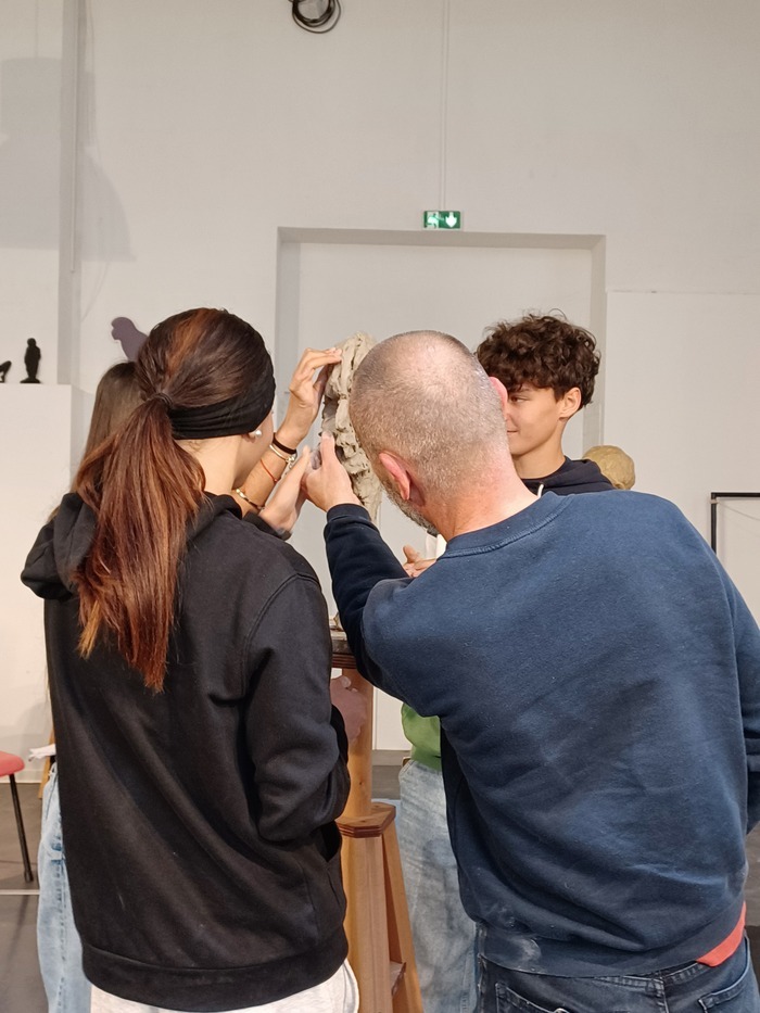 [Spécial scolaires] À la rencontre d'un sculpteur