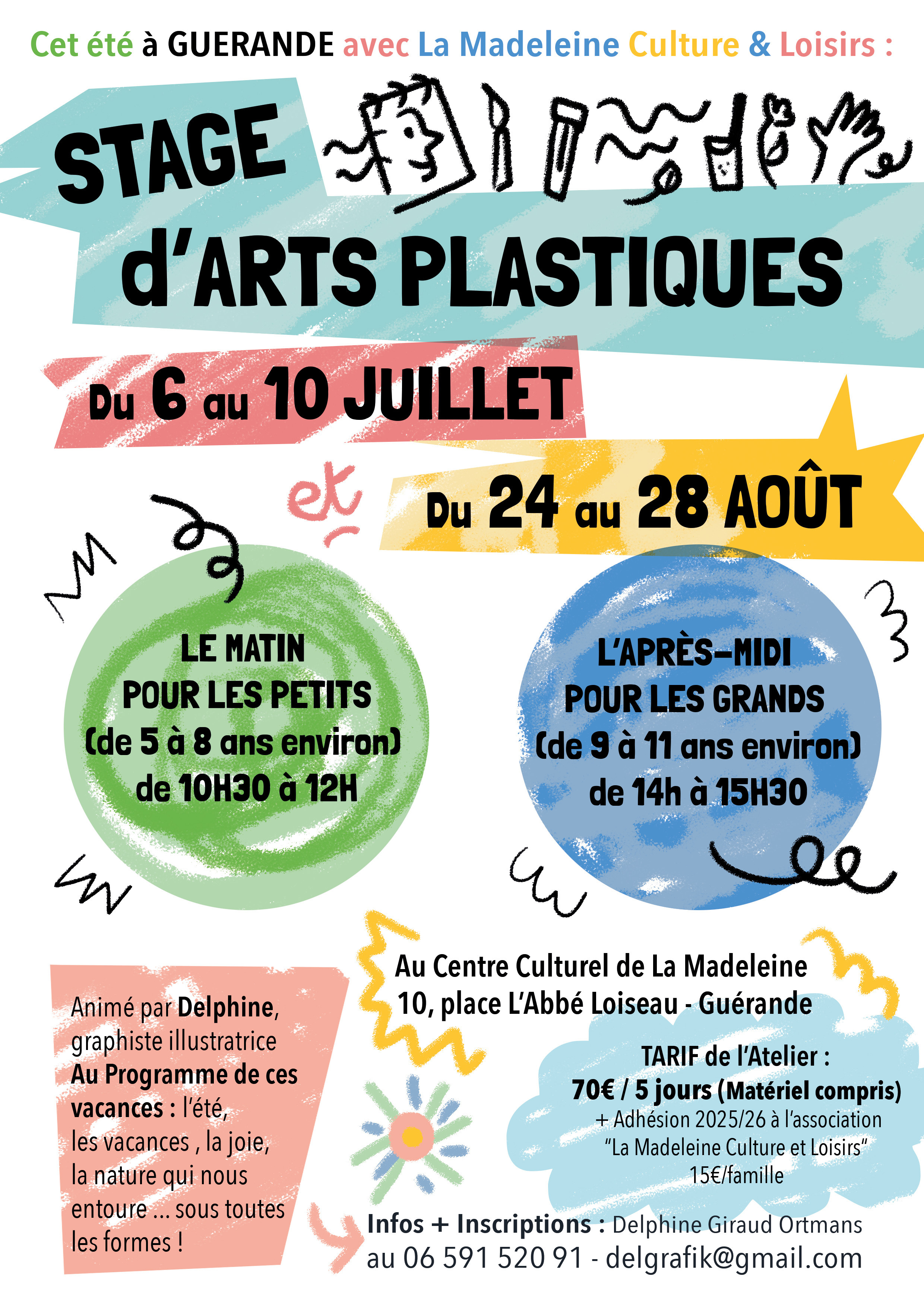 Stage d'Art plastiques