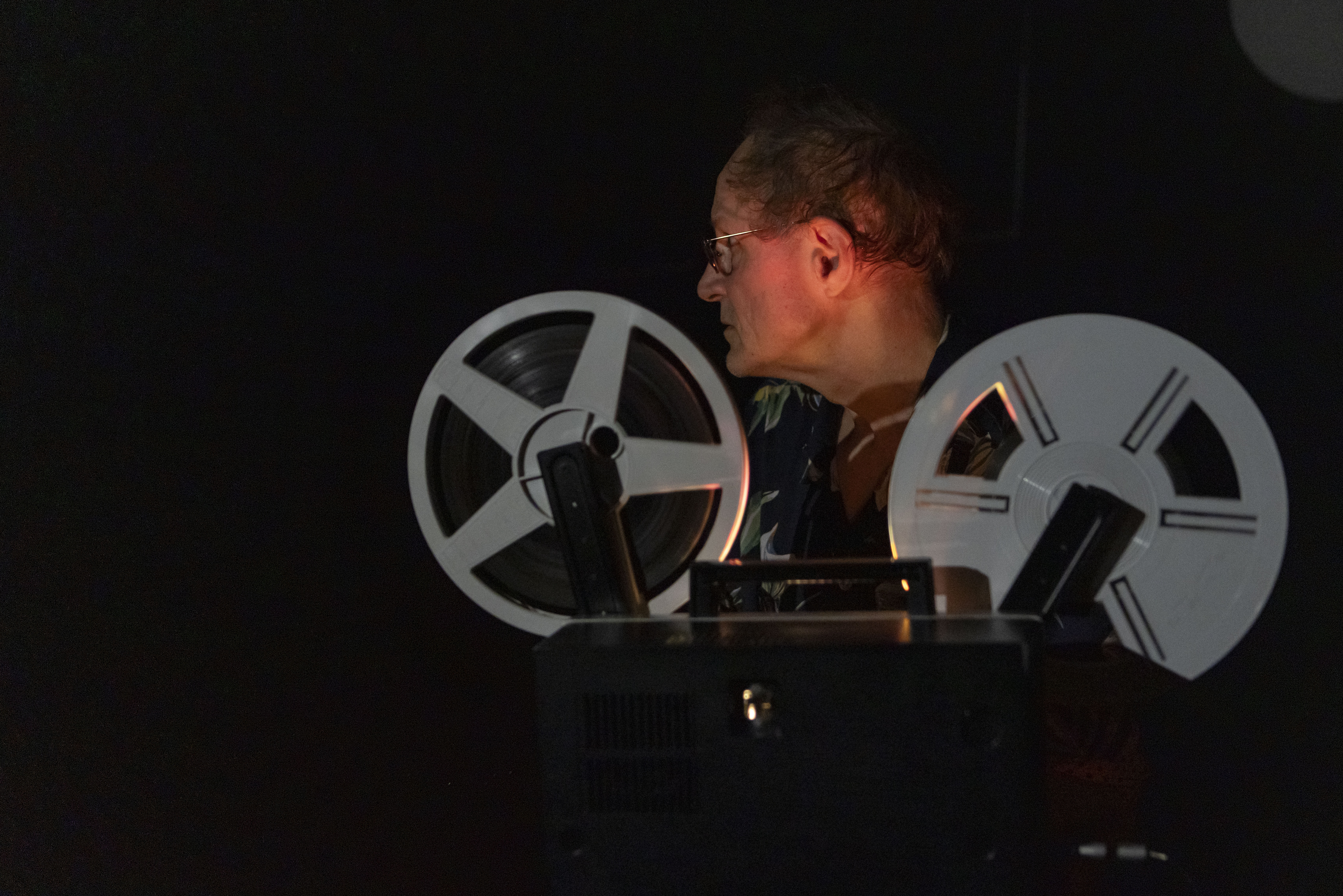 Projection de films anciens en Super 8