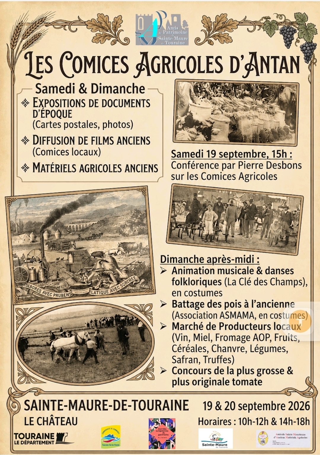 Les comices agricoles d'antan