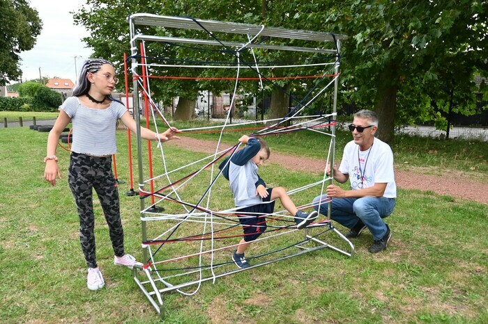 Des petits jeux sportifs en famille suivi d'un goûter