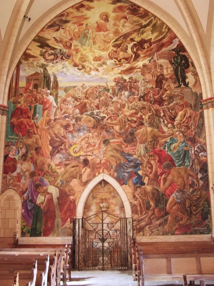 Visite de l'église de Saint-Laurent sur Save