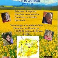 Ateliers ouverts artistes collines de la piège