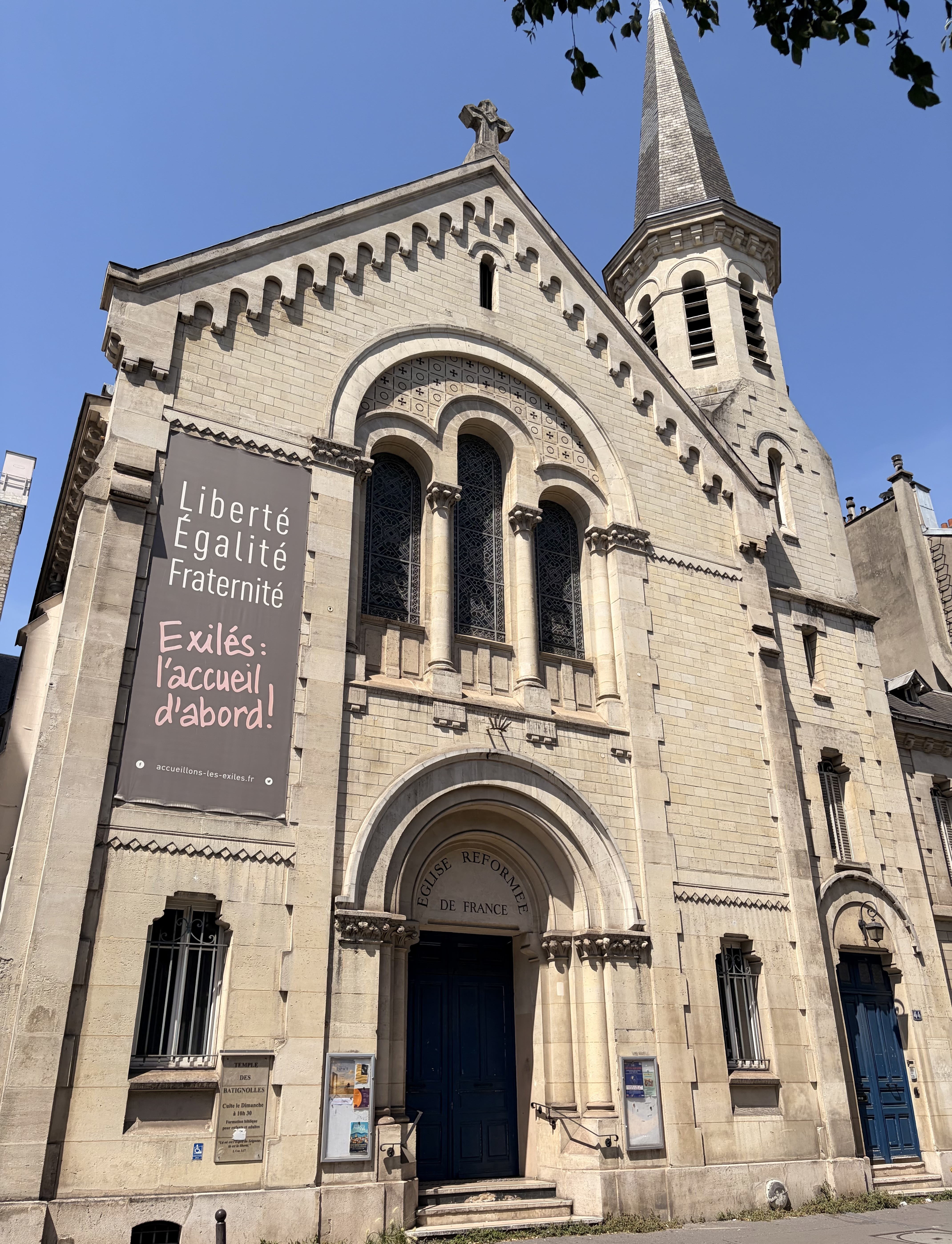 Visite commentée du Temple des Batignolles