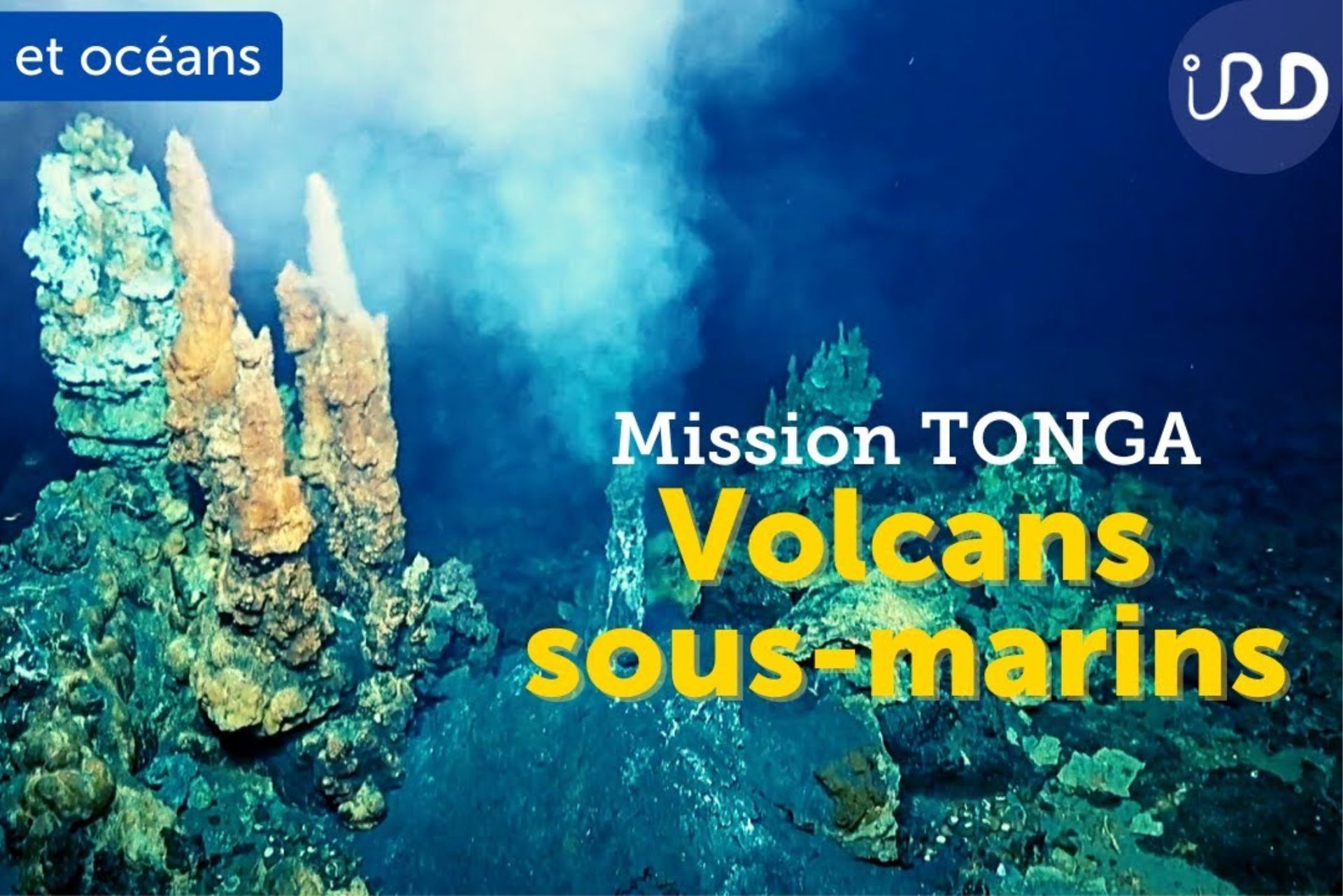 Université du Potager du Dauphin | Jeudis du CNRS - Mission Tonga - À la recherche des volcans sous-marins du Pacifique