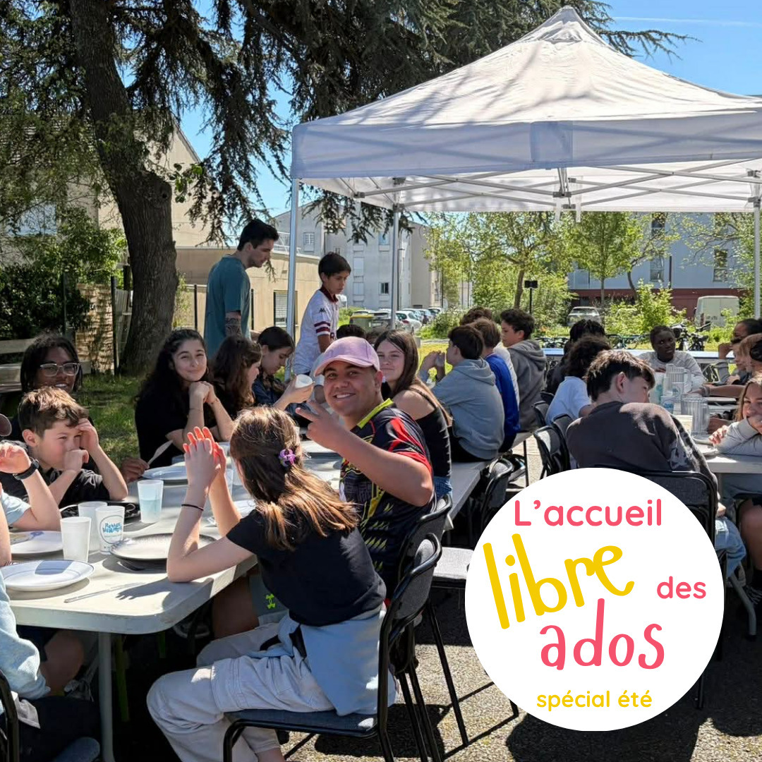 L'accueil libre des ados durant la saison estivale 👦👦🏾👧🏼
