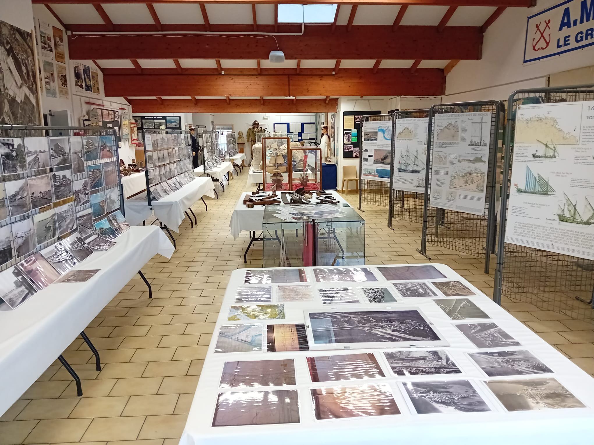 Visite pour les scolaires : exposition "Embarquez ! 400 ans de Marine et d'histoire Graulenes'
