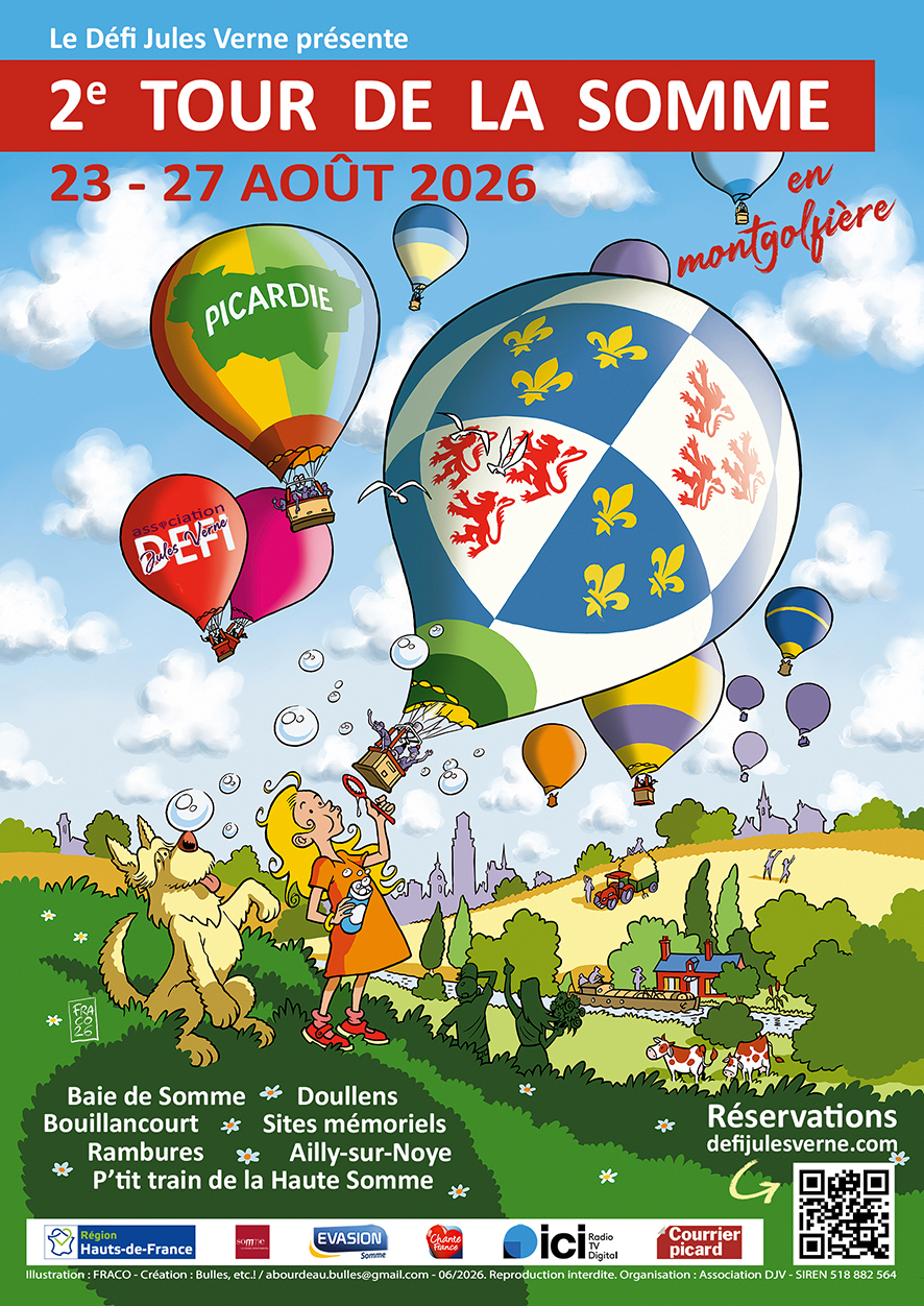2e tour de la Somme en montgolfière