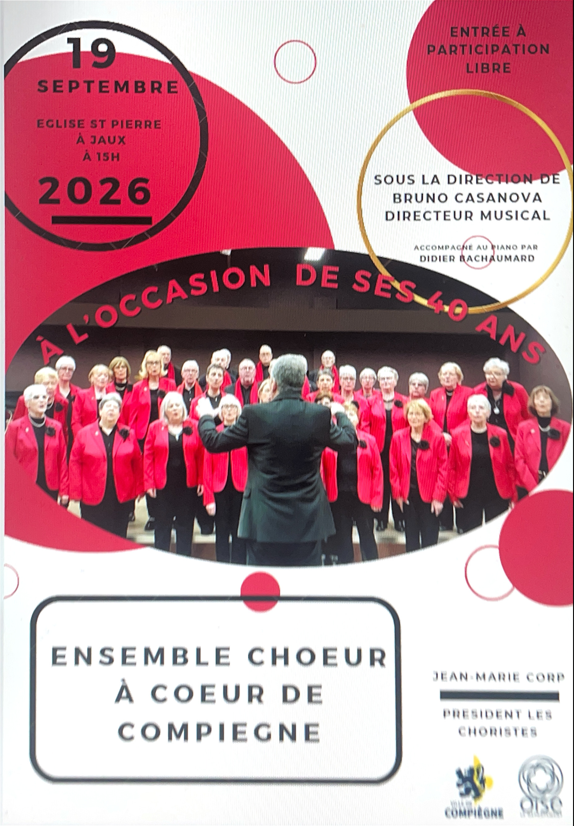 Concert de la Chorale CHOEUR à COEUR