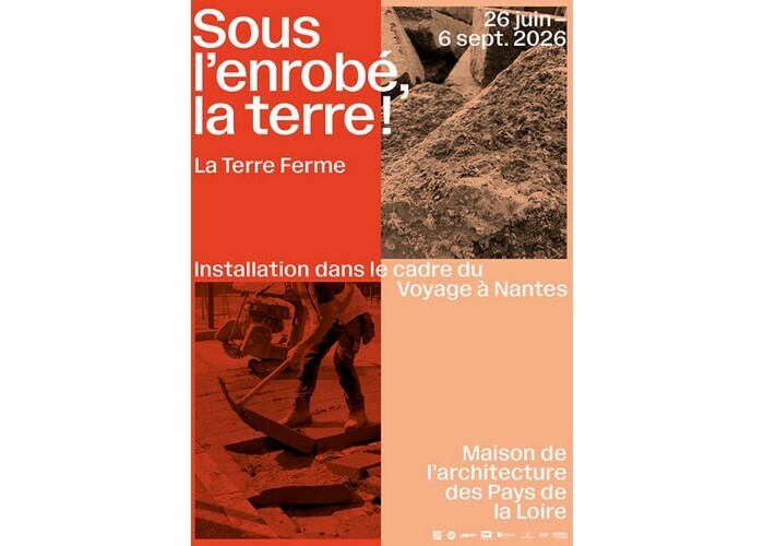 Sous l’enrobé, la terre ! - La Terre Ferme - Installation de Laurence Robert et Sébastien Argant