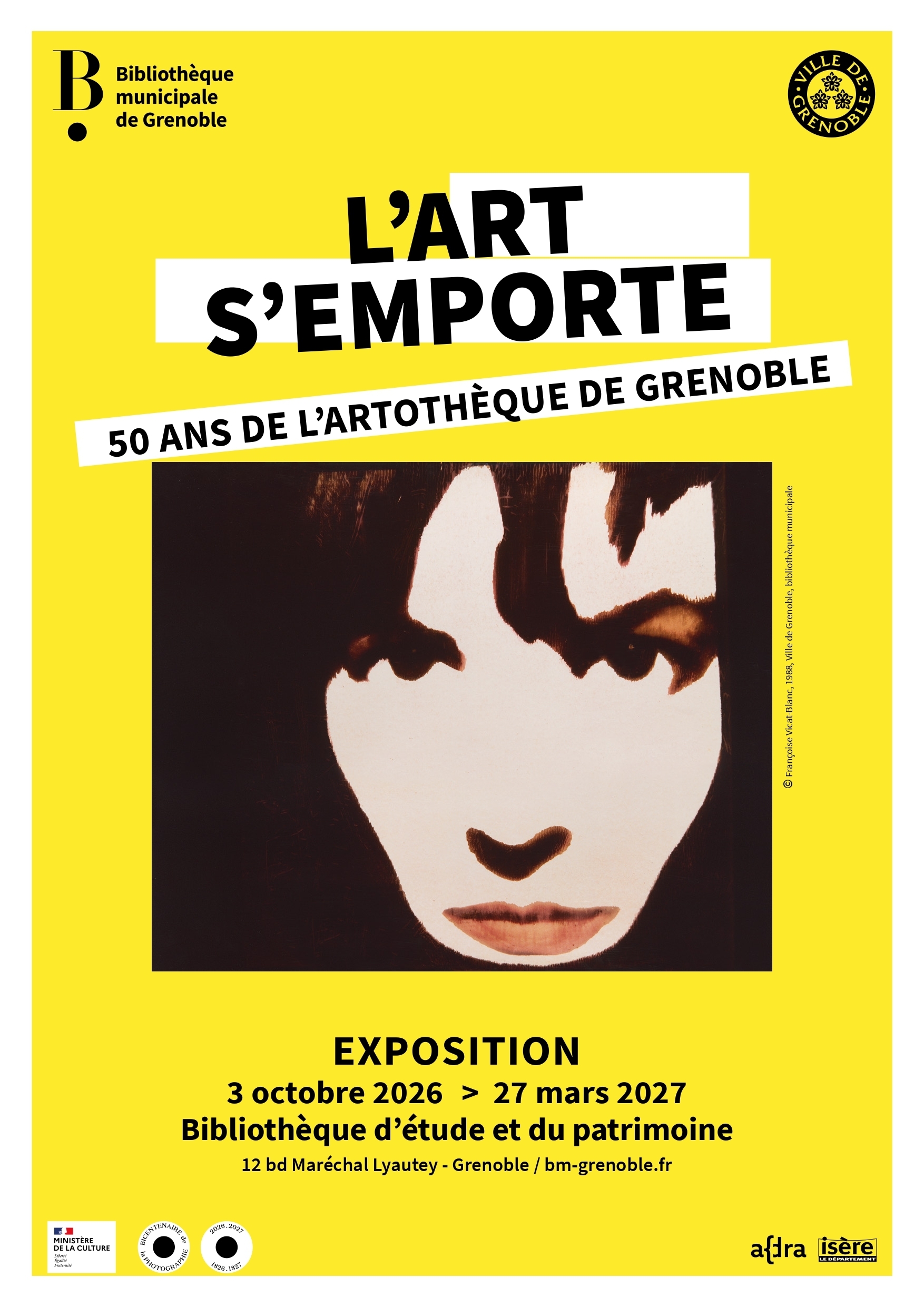 L'art s'emporte, 50 ans de l'artothèque de Grenoble - Atelier photographie avec l’artiste Mabeye Deme