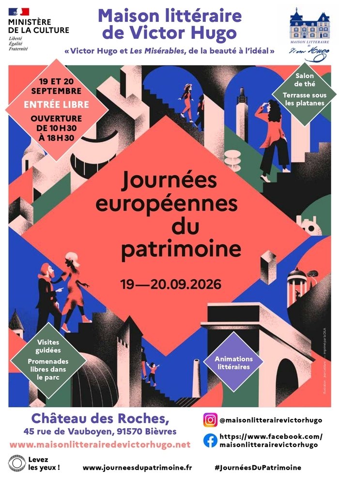 Affiche — Animations littéraires et musicales dans le parc