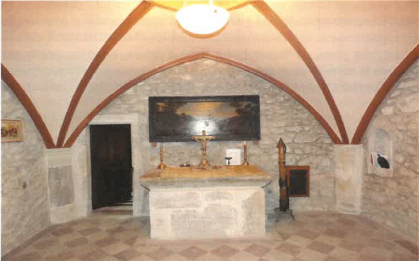 Visite guidée de la chapelle d'une chanoinesse