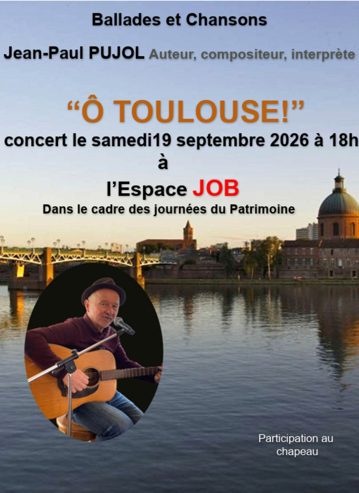Affiche — Concert Jean-Paul Pujol