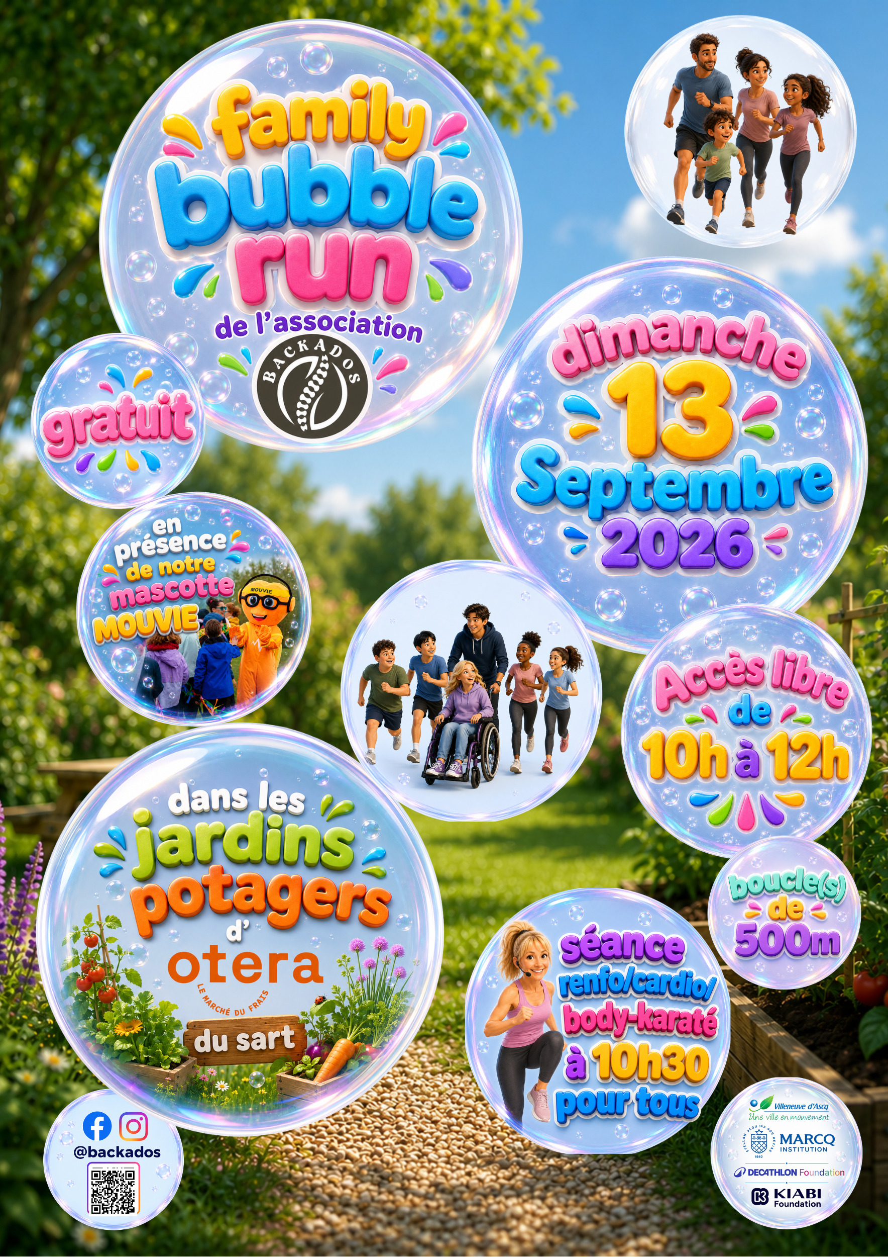 Bubble Run Familiale