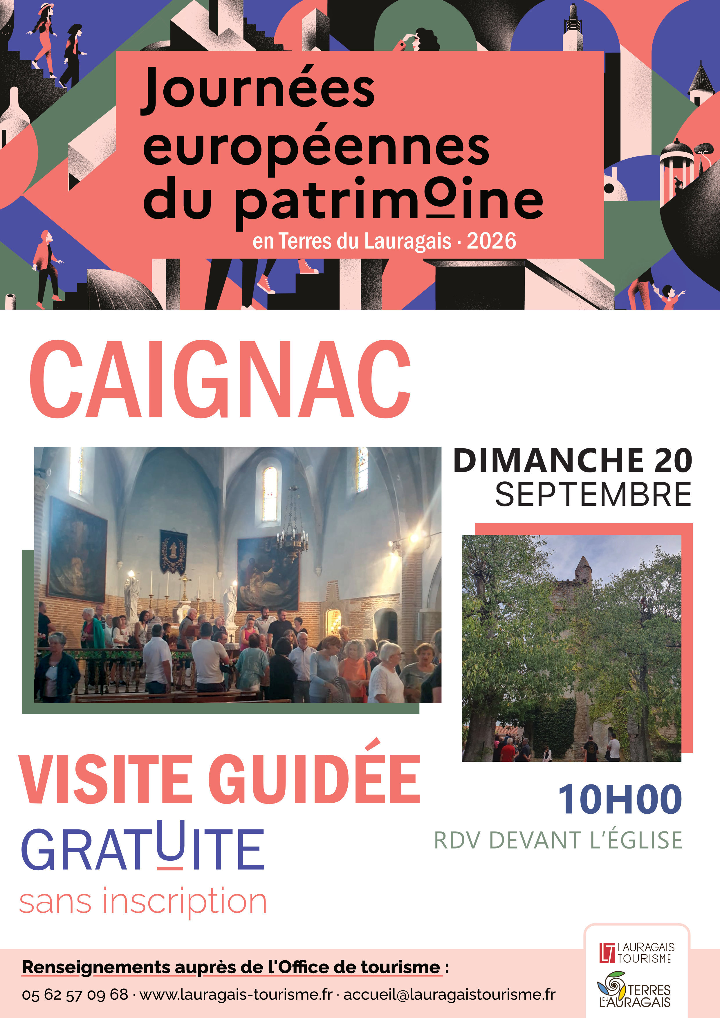 Visite guidée de Caignac