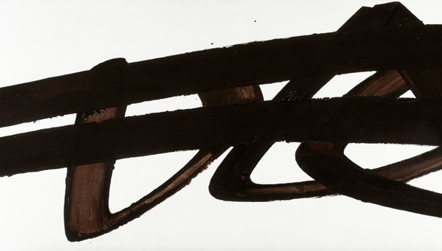L'œuvre du jour : Pierre Soulages, Peinture 130x349 cm, 12 janvier 1974