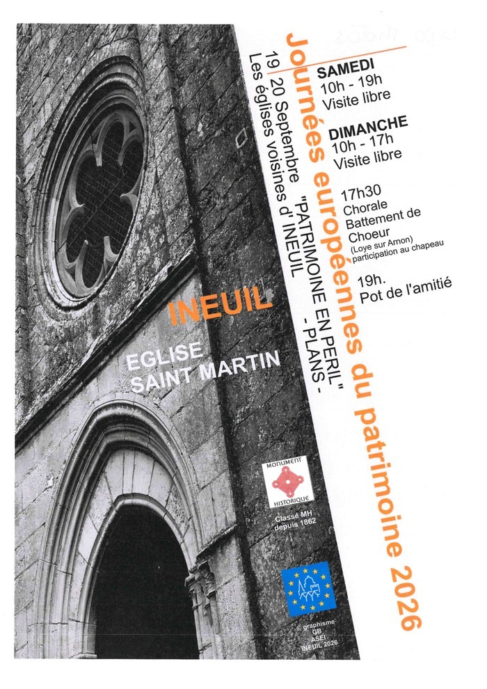 Venez visiter l'église Saint-Martin