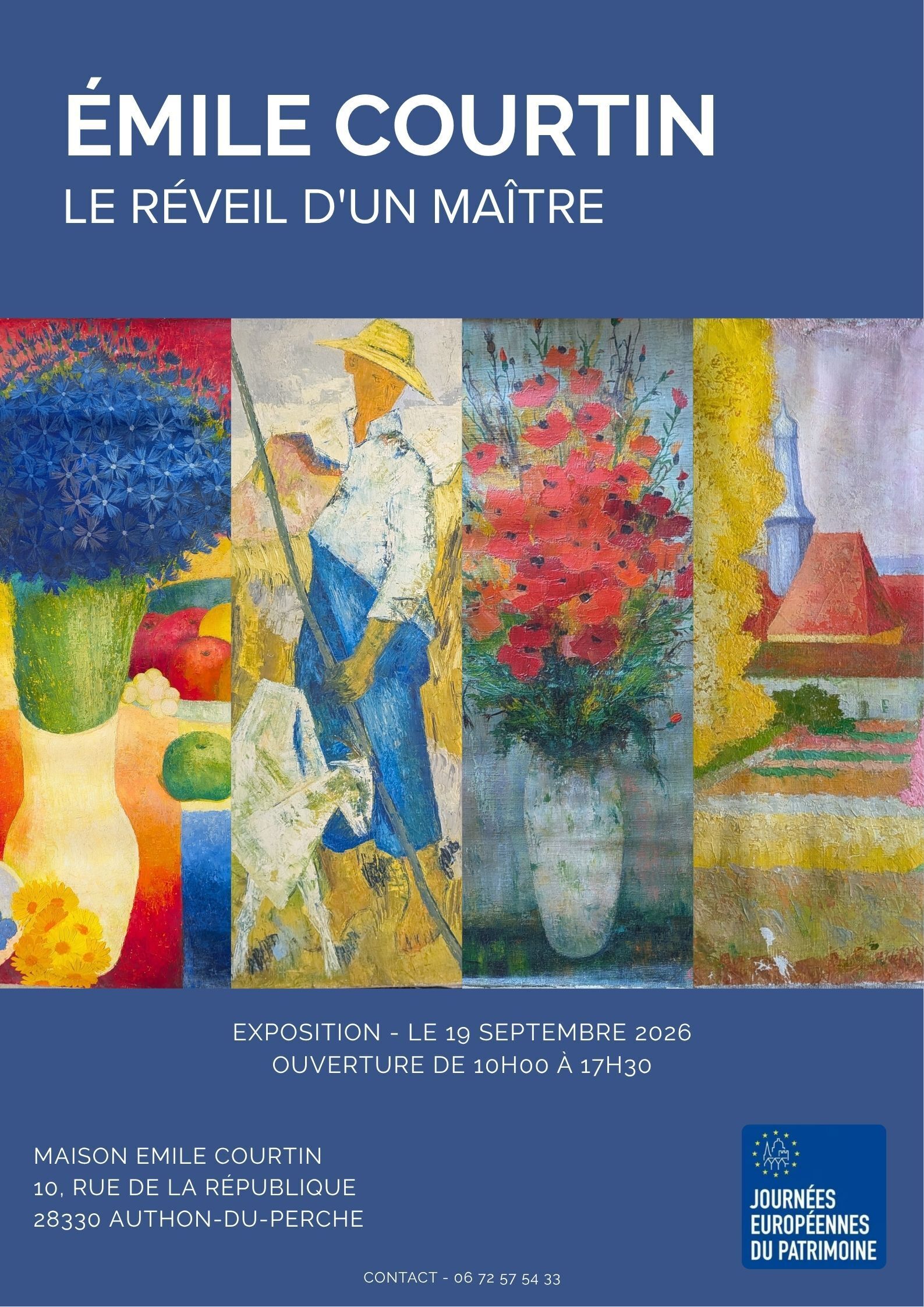 L’Atelier Endormi : Exposition des œuvres d'Émile Courtin