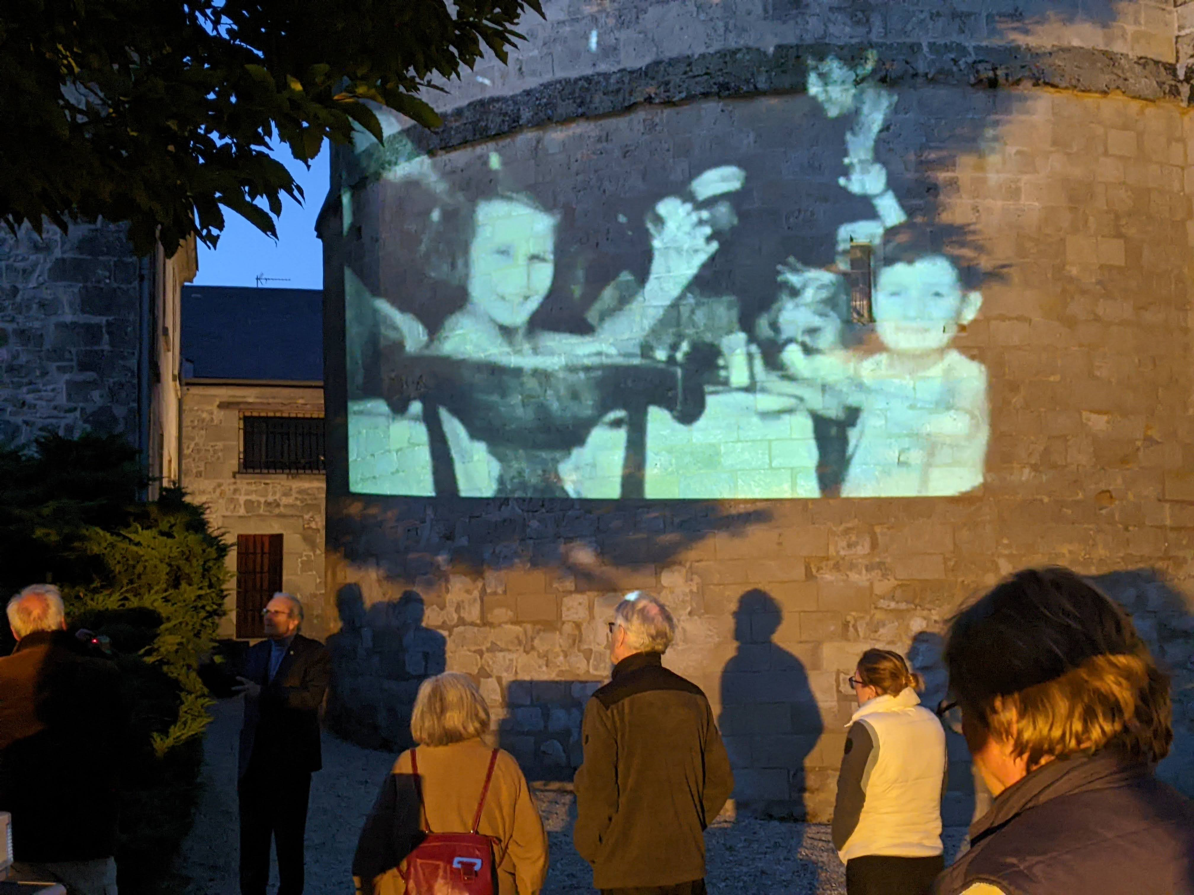 Mapping de films d’archives et bal participatif