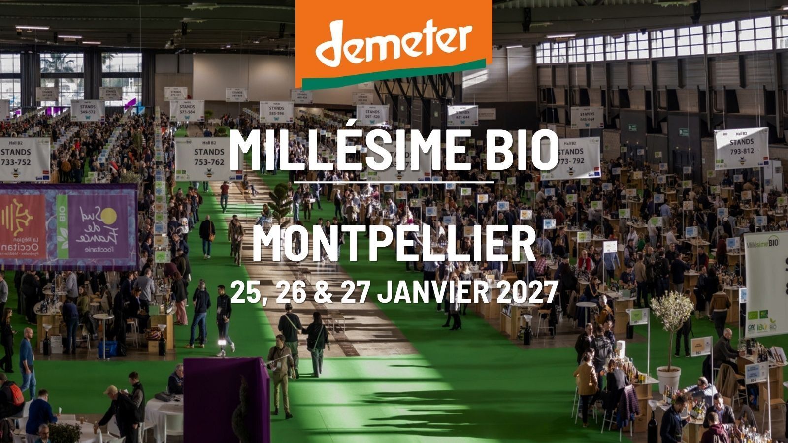 Demeter à Millésime Bio 2027
