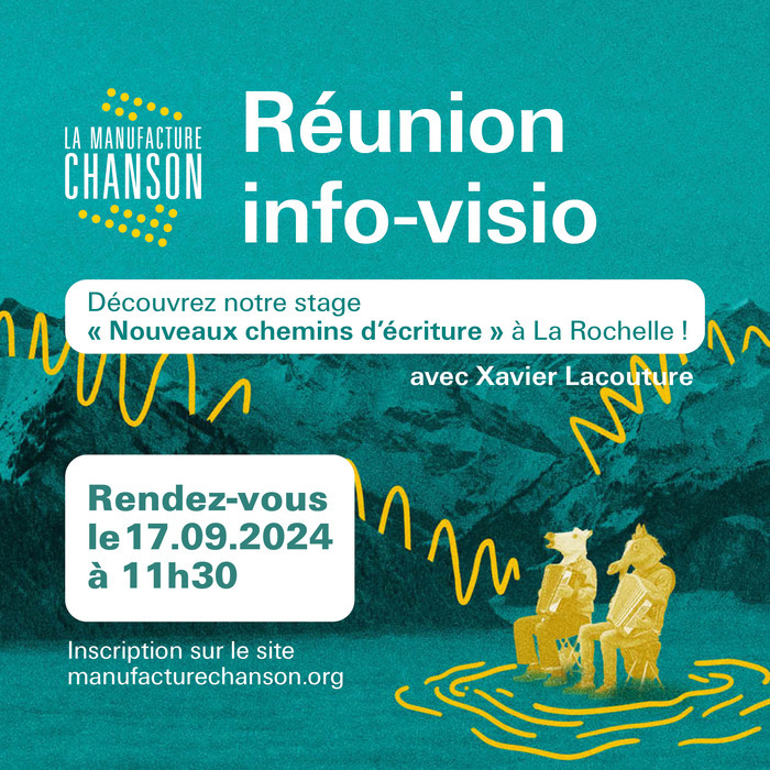 Réunion info-visio : stage d’écriture à La Rochelle !