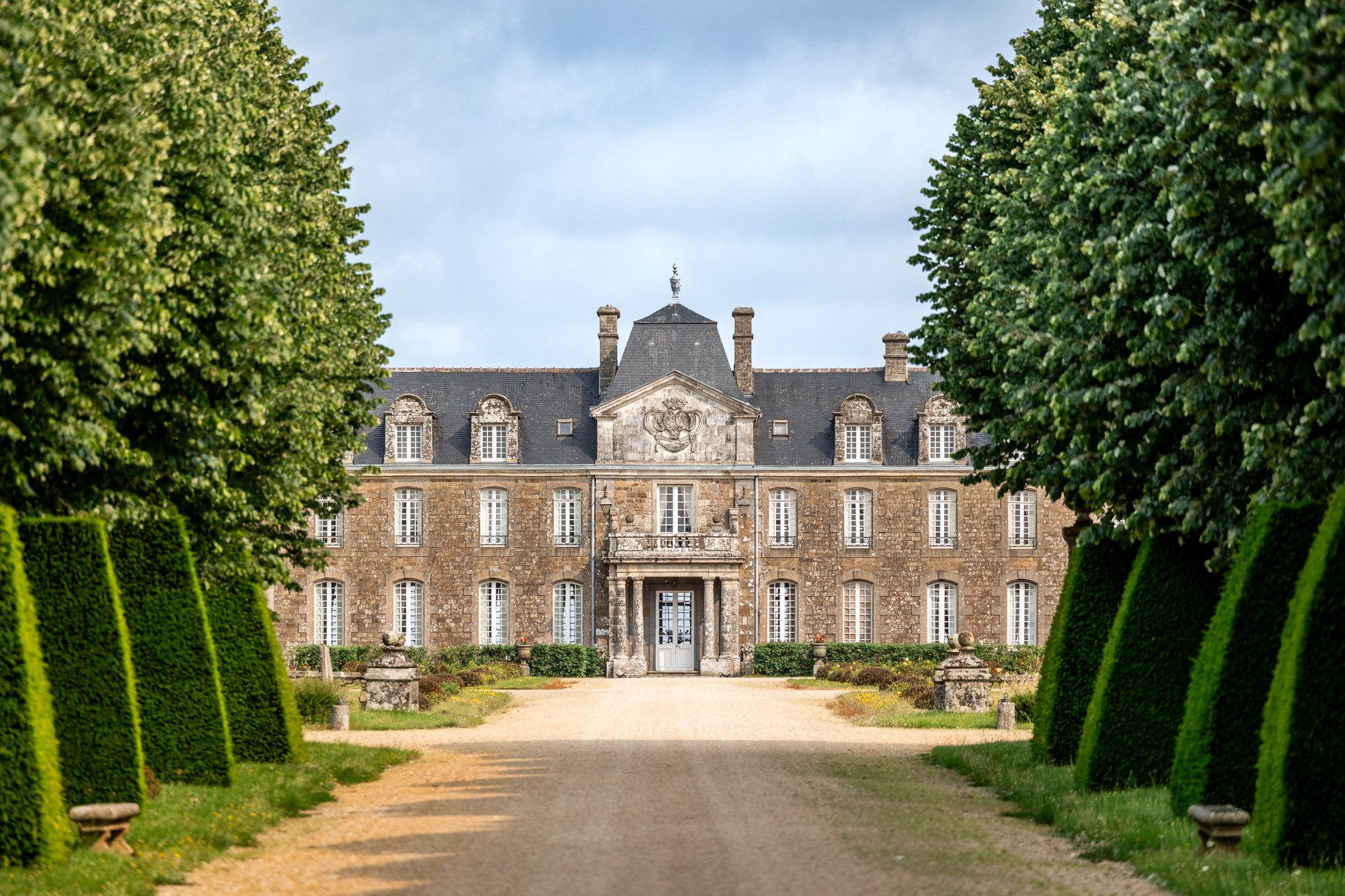 Visite guidée par le propriétaire du parc de Caradeuc
