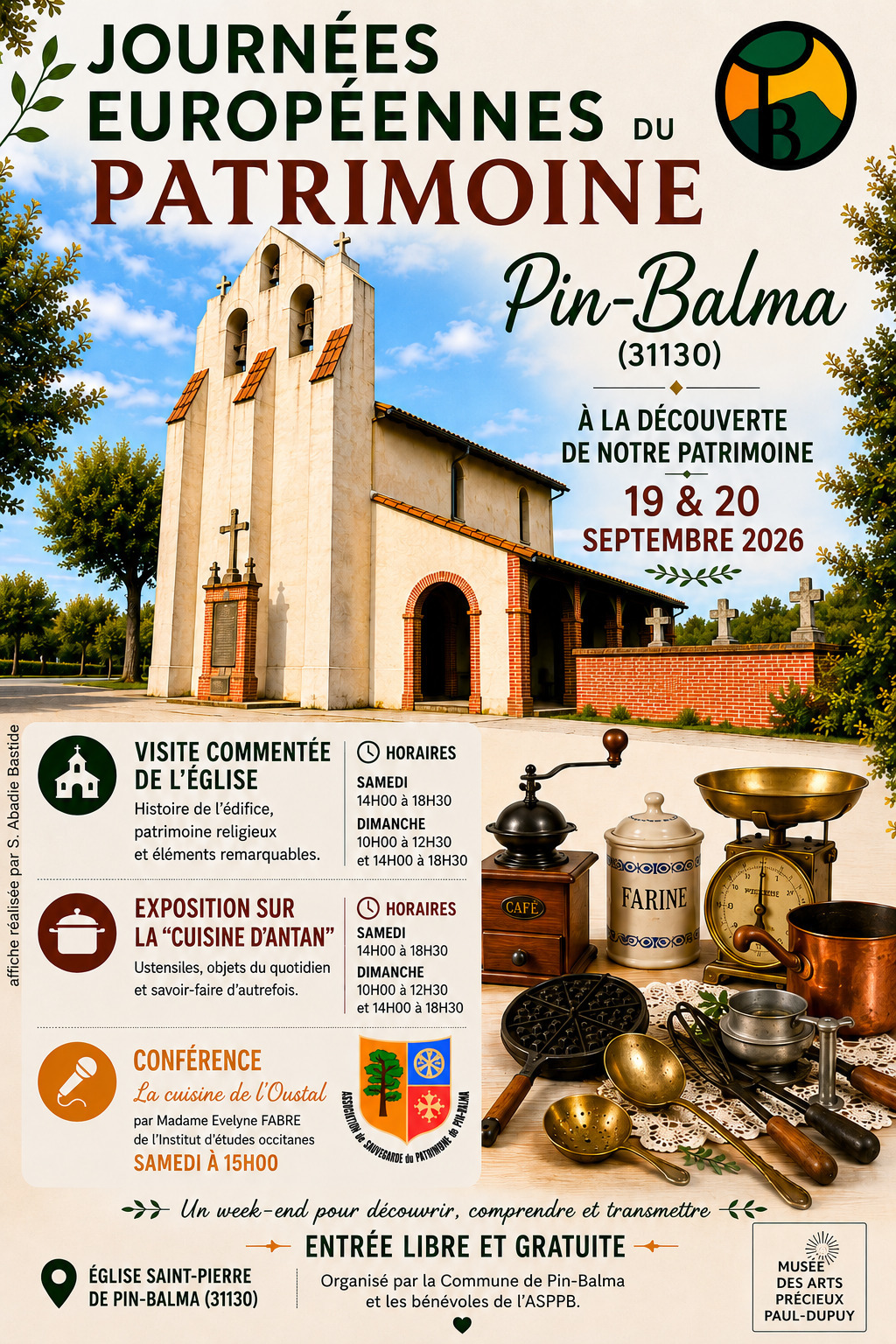 Exposition sur la cuisine d'antan