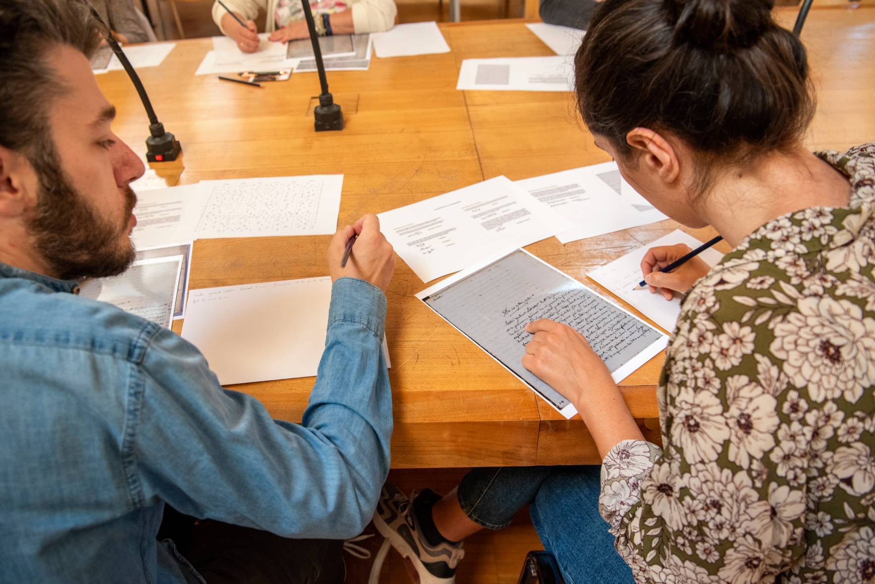 Atelier-enquête paléographique aux Archives nationales d'outre-mer