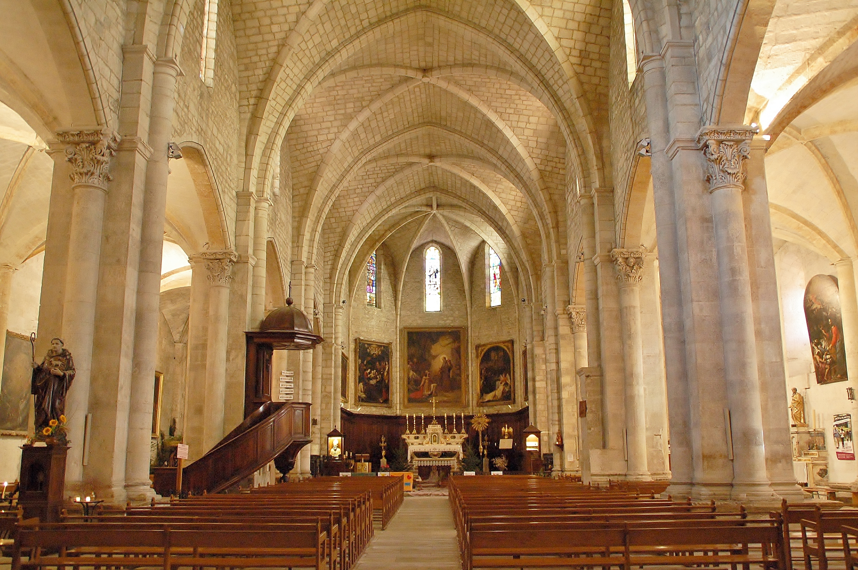 Visite flash de l'église haute