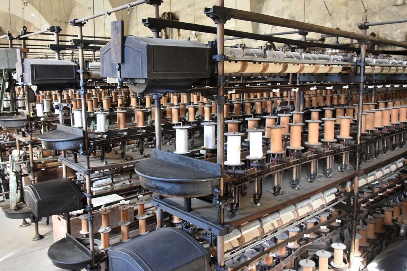 Visite guidée du moulinage