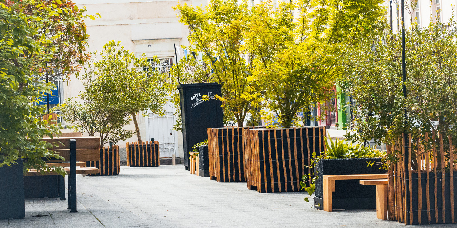 Le Parvis du Théâtre se transforme en salon de plein air